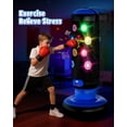thumbnail image 4 of Saco de boxeo HopeRock para niños con partitura, luz y música, 4 of 7