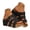 Black, variant on Stylago Women Chunky Platform Sandals Comfortable Cork Footbed Wedge Slides Ladies Arch Support Summer Beach Slippers Black Size 9