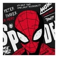 thumbnail image 3 of Playera Spiderman para Niño, con Estampados de Siperman con frases de fondo negro Talla 12, 3 of 4
