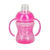Nuby 2 Handle Grip N Sip Soft Spout Sippy Cup, Pink