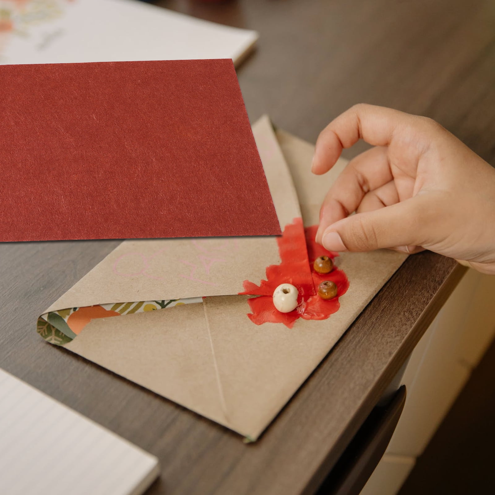 LIYUNMIAO 60 pcs Christmas Felt Fabric Sheets Craft Felt Sheets for DIY Xmas Decoration