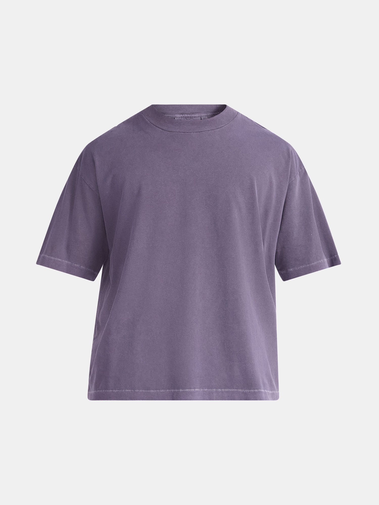No Boundaries Cotton Oversized Cropped Tee with Short Sleeves, Men's and Big Men's XS-5XL