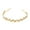 E, variant on Soumake Golden Hollow Leaf Hair Hoop Elastic Metal Headband Decorative Women Thin Headdress Hair Accessories