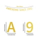 thumbnail image 2 of Awesome Since 1992 Banner preencordado Happy 32nd Birthday Banner dorado brillante 32 treinta y dos años decoraciones de fiesta de cumpleaños para hombres y mujeres, 2 of 5
