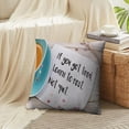 thumbnail image 4 of LALILO Throw Pillow Covers Inspiration Motivation Quote You Get Cushion Cover 18" x 18", 1327 Pack, 4 of 6