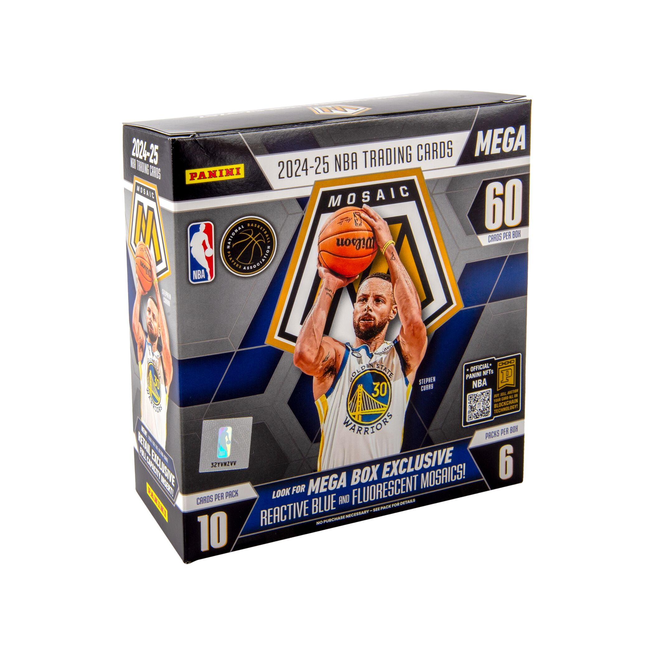 2024-25 Panini Mosaic Basketball Trading Cards Mega Box