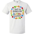 thumbnail image 3 of Inktastic I Love My Grandson Autism Awareness T-Shirt, 3 of 5