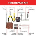 thumbnail image 2 of Boulder Tools Tire Repair Kit - Comprehensive Tire Repair Tools Set with Plugs, Valve Tool, and Heavy Duty Case - Flat Tire Repair Kit for Cars, Trucks, Motorcycles, ATVs for Quick Emergency Fixes, 2 of 7