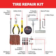 Boulder Tools Heavy Duty Tire Replacement Tools & Kits with Plugs for Car & Truck, 56 Count