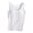 WenDA21 White, variant on WEIWEN Womens Built in Bra Tank Tops Summer Casual Cami Tanks Wide Strap Padded Camisole Tops for Women Casual Basic Slim Fit Undershirts Grey, 3XL