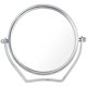 thumbnail image 5 of Espejo de mesa compacto, opciones de aumento de doble cara, elegante espejo de maquillaje con rotación suave de 360 grados para una amplia gama de aplicaciones (6 pulgadas, plateado), 5 of 5