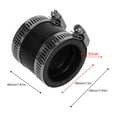 thumbnail image 3 of Carburetor Manifold Boot 38mm Carb Mount Adapter Flange Air Adapter for Motorbike, 3 of 8