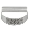 thumbnail image 3 of Garlic Press, Garlic Mincer, Corrosion Resistant And Rust Resistant Humanized Arc-Shape Durable Strong And Durable For Kitchen Home Camping Garlic, 3 of 8