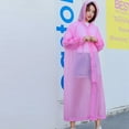 thumbnail image 4 of Poncho de Pluie à Capuche pour Adultes (Blanc), 4 of 8