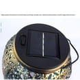 thumbnail image 2 of Advancent Reflectores decorativos para jardín, linternas de hierro forjado con energía solar, ahorro de energía, margen liso Iluminación y accesorios bronce Sin complemento, 2 of 6