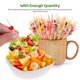 thumbnail image 5 of unbranded 200Ud Pinchos Para Aperitivos Con En Colores Surtidos Y Material De Bambú, 5 of 6