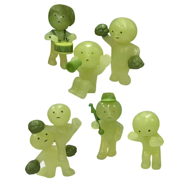 1 pc Dream Smiski Figure toy Glow in The Dark, Smiski toy Ideal Gift for Children and Adults to Collect and Play with (Support Series B)