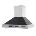 thumbnail image 3 of Kucht Professional 30" Stainless Steel Wall Mounted Range Hood in Black, 3 of 9