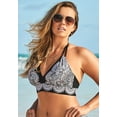 thumbnail image 3 of Swimsuits for All Women's Avenger Halter Bikini Top, 3 of 3