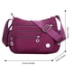thumbnail image 4 of Minnieouse Bolso de hombro para mujer, bolsa de almacenamiento con múltiples bolsillos y cremallera, bolsos cruzados para chicas jóvenes, accesorio de Bolsas de mensajero y de hombro Verde Minnieouse AP006479-05, 4 of 5