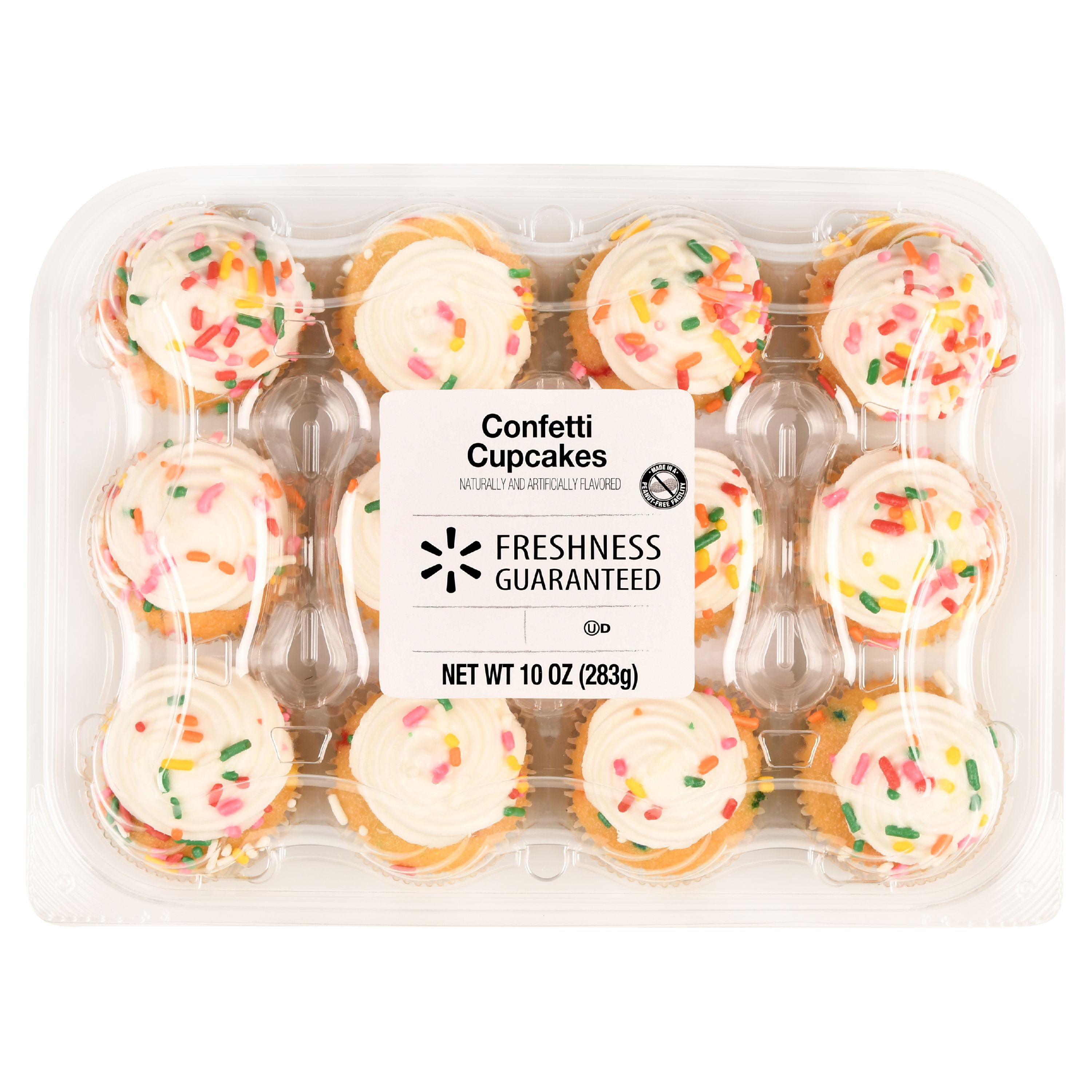 freshness-guaranteed-confetti-mini-cupcakes-10-oz-12-count-walmart