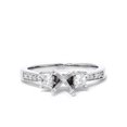 thumbnail image 2 of Princess Cut Diamond Engagement Semi Mount Ring Setting, 2 of 2