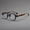Grey framed hawksbill legsZK2501, variant on Vintage Black Round Eyeglasses, Tortoiseshell Temple Non-Prescription Fashion Glasses-presbyopic glasses+2.25-Grey framed hawksbill legsZK2501