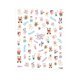 thumbnail image 1 of Adhesivos decorativos para uñas T-356, diseño festivo y elegante, ideal para regalos y uso en casa o salón. Fácil aplicación y remoción, perfecto para mujeres y niñas. ¡Crea arte en tus uñas con, 1 of 7