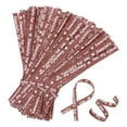 thumbnail image 1 of 1400 Paquete de Ataduras de Papel Kraft, 9cm/ 3.5 Pulgadas Ataduras de Pan de Color Café/Blanco, 1 of 1