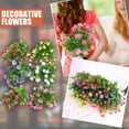 thumbnail image 4 of Artificial Flowers for Outdoors UV Resistant Fake Flowers Faux Plants for Hanging Garden Spring Summer Silk Flowers Camellia Greenery Shrubs Floral Arrangement, 4 of 5
