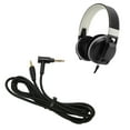 thumbnail image 1 of Headphone Sound Cable, Professional 3.5mm Connector Right Angle Plug Nylon Outer Layer Replacement Sound Cord 4.9ft OFC Core  for Headphone Accessories, 1 of 7