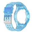 thumbnail image 3 of For Samsung Galaxy Watch4 Classic 46mm Smart Watch Strap Soft Wrist Band Integrated with Watch Case, 3 of 4