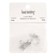thumbnail image 2 of Silver Loop Bails by Bead Landing – 4mm Metal Jewelry Connectors for Pendants & Charms - 12 Pack, 2 of 2