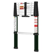 TOOLITIN Telescoping Ladder,8.5 FT One Button Retraction Aluminum Telescopic Extension Ladder,Slow Down Design Extendable Ladders Portable Best for Household Daily or RV Work,330 Pound Capacity…