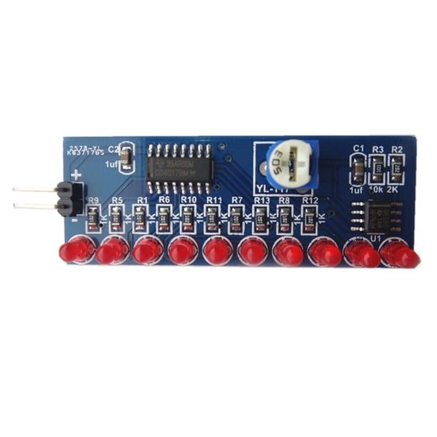Kit de lámpara de agua NE555+CD4017, piezas electrónicas para armar uno mismo