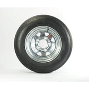 2Pk Equipment Trailer Tire On Rim 5.3012 Galvanized 53012 5.30X12 4