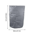 thumbnail image 4 of 2 Pcs Plant Covers Freeze Protection- 31.5 × 39.4 Inch Horizontal Shrub Tree Plant Protection Wraps Covers Bags Frost Blanket with Drawstring for Winter Outdoor Garden Plants, 4 of 8
