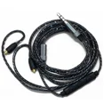thumbnail image 2 of Mmcx Audio Cable Cord For Shure Se215/Se425/Se535 Black W/Mic Volume Control E, 2 of 6