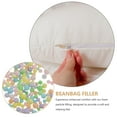 thumbnail image 3 of COMPUKAS Foam Beads for Couch Cushions, Bean Bag Filling, and Soft Comfortable Home Seating Support, 3 of 6