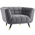 thumbnail image 2 of Modway Adept Velvet Upholstered Armchair, Multiple Colors, 2 of 5