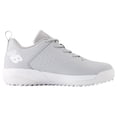 thumbnail image 2 of New Balance Youth 4040V8 Baseball Turfs Grey/White 5, 2 of 4