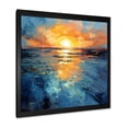 thumbnail image 2 of Designart "Abstract Blue and Yellow Solar Panels I" Architecture Framed Wall Art Decor - Industrial Blue Solar Panels Living Room Framed Canvas Art, 2 of 6