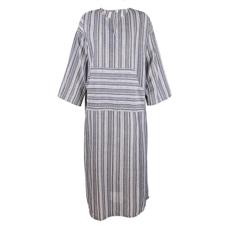 loose striped dress