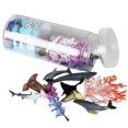 thumbnail image 5 of 12 Sets Of Colorful Simulation Poultry And Mini Ocean Animal Model Suit Model Ornaments, 5 of 5