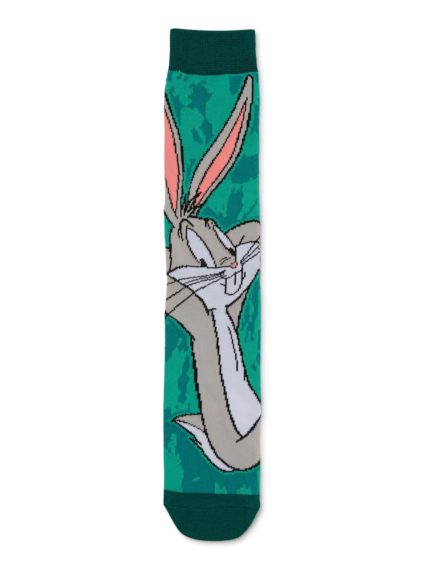 Looney Tunes Mens Crew Socks, 6-Pack