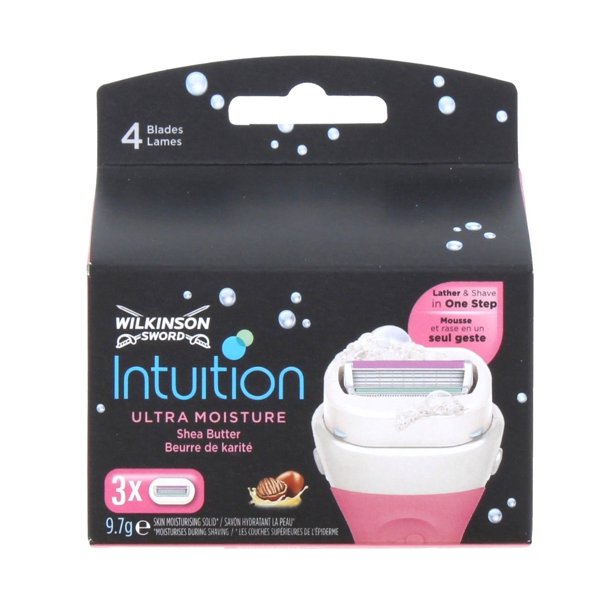 Wilkinson by Schick Intuition Ultra Moisture Shea Butter Refill Blade