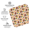 thumbnail image 3 of Yiaed ladybug and flower Print Leather Coasters for Drinks - Cup Coasters Coffee Table Kitchen Table Bar, Home & Office Gifts Handmade Drink Coasters-Square, 3 of 6