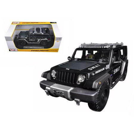 Jeep Rescue Concept Police SWAT Version 1/18 Diecast Model by