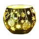 thumbnail image 2 of Adorno de Candelabro de Vidrio Navideño Candelabro Redondo de Vidrio, 2 of 6