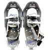 "POWDERIDGE APEX Womens Snowshoes 8 X 21"" Pair Snow Shoe Grey MSRP $120 NEW"